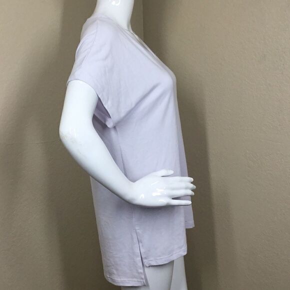 Classic Fashion Hi-Low V Neck Tee C2 - Picture 3 of 5